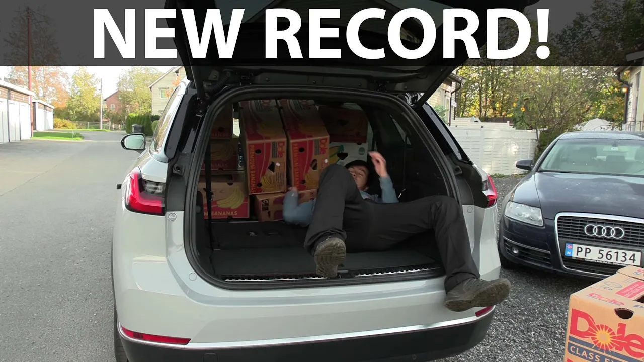 Nio ES8 banana box test