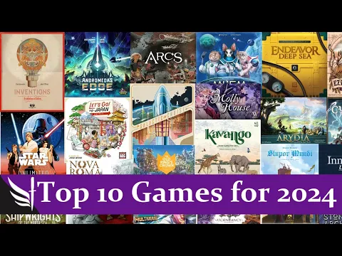 Top 10 Best Upcoming Board Games 2024