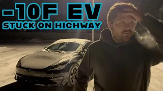 I'm Stuck In Traffic In An EV & It’s Freezing! How Long Can The Car Last Before I Run Out Of Charge?