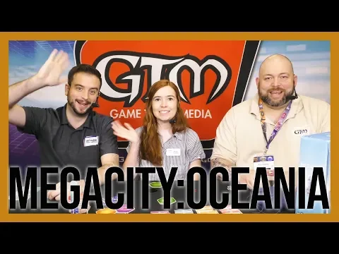 MegaCity: Oceania by Hub Games- game overview at Origins Game Fair 2019