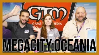MegaCity: Oceania by Hub Games- game overview at Origins Game Fair 2019