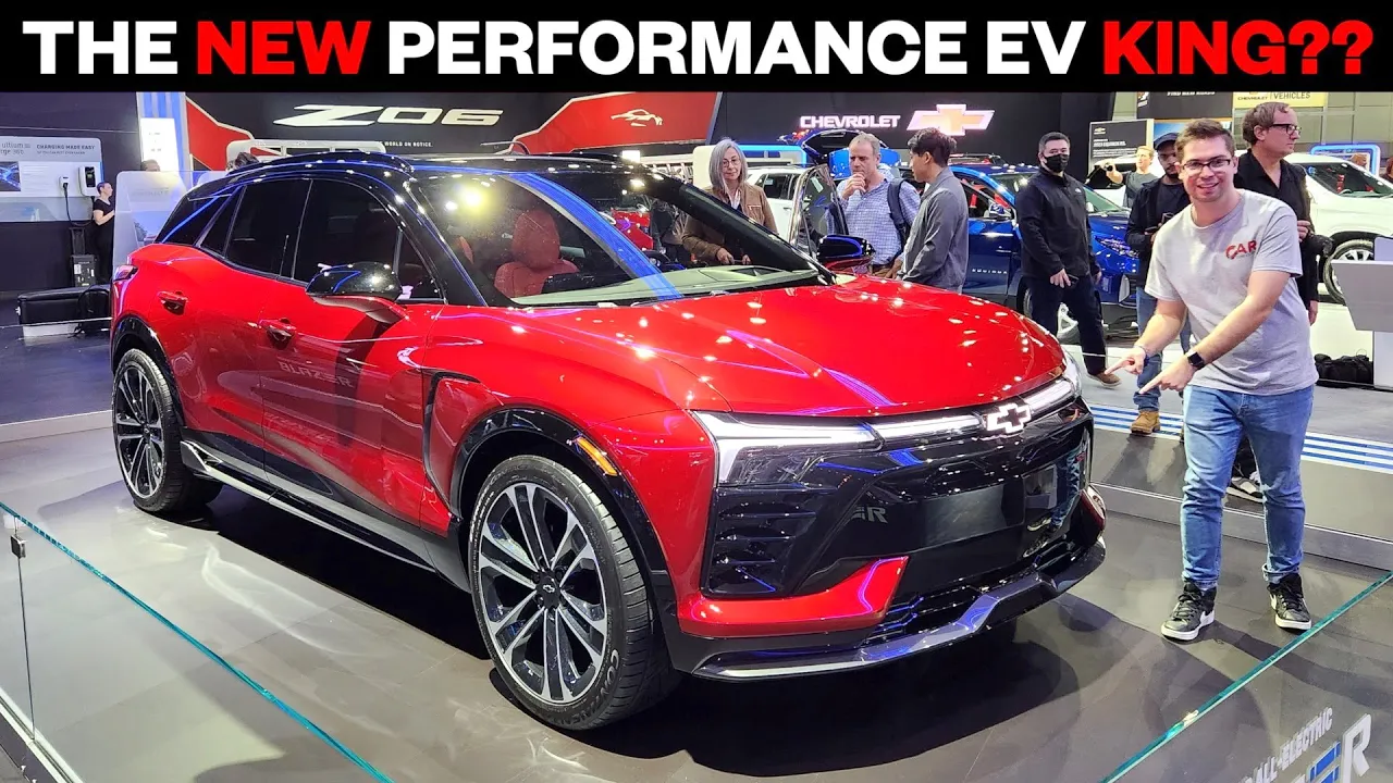 2024 Chevy Blazer EV SS // Does this Sleek Crossover BEAT the Mustang Mach E??