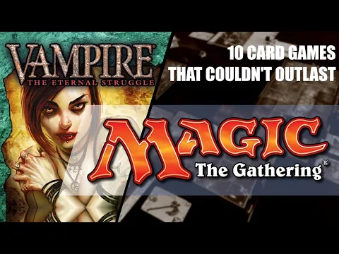 10 Trading Card Games from the 90s That couldn't outlast Magic The Gathering | Dead TCGs (1993-1995)