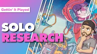 Space Lab Solo Playthrough & First Impressions