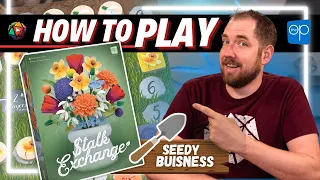 How to Play STALK EXCHANGE - it's Seedy Business & Growing Markets | Board Game Tutorial