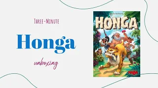 Honga - 3-Minute Unboxing