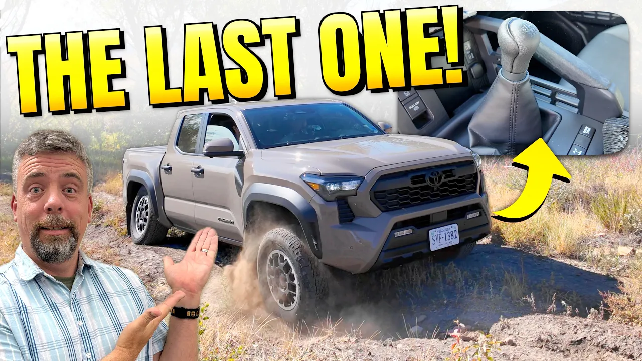 Yes, I Really Bought a New Toyota Tacoma with a Manual Transmission - Here’s Why!