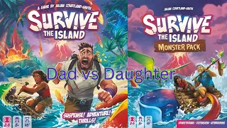 Dad vs Daughter - Survive: The Island - Monster Pack