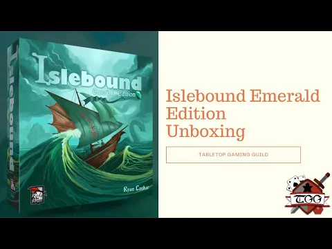 Islebound Emerald Edition Board Game Unboxing