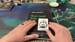 NEW Geek Gamers Book! Next-Level Solo GM (First Look!!)