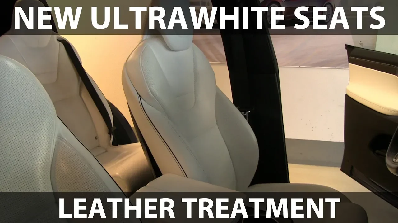 Model X new seat gets leather treatment