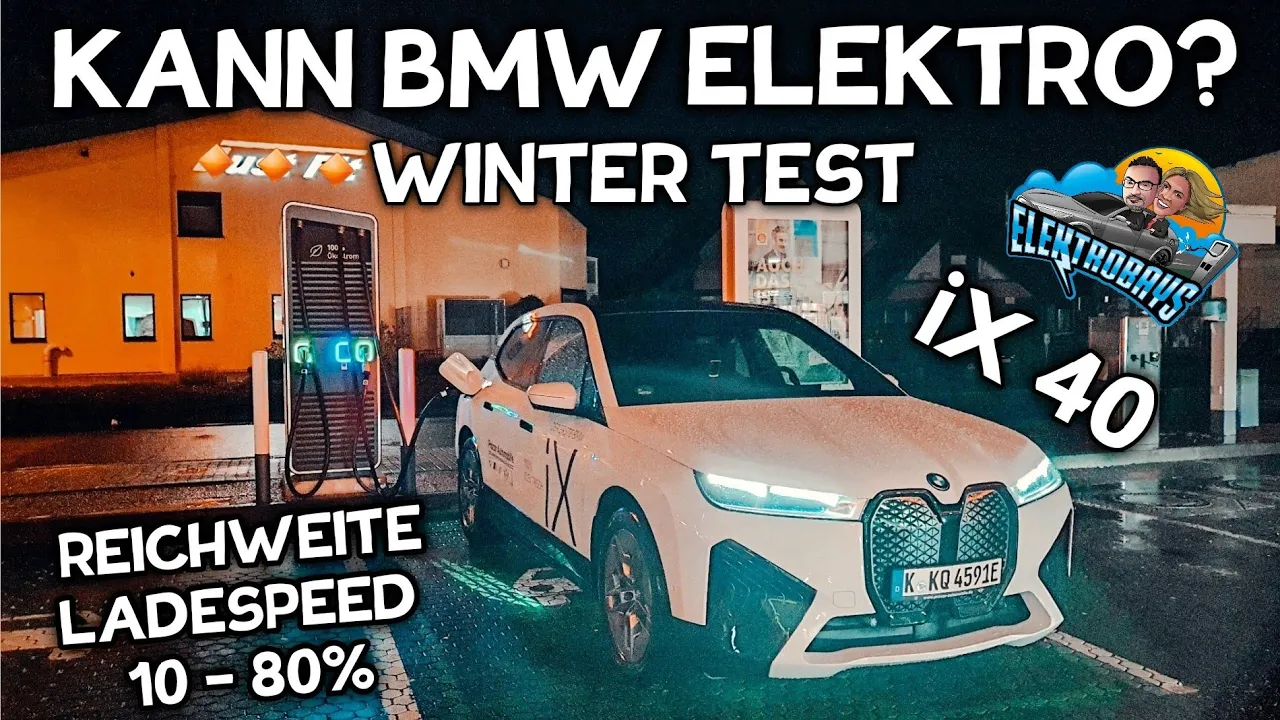 BMW's Elektroauto iX40 Reale Reichweite und Ladezeit 10 - 80% Der neue Boss?