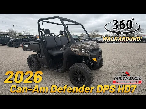 2026 Can-am Defender Dps Hd7 Dark Wildland Camo Thumbnail alt