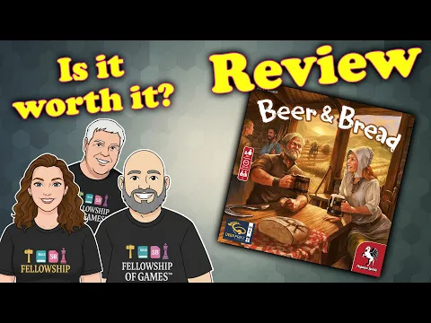 Beer and Bread Boardgame Review