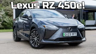 Lexus RZ First Drive: A Luxury All-Electric SUV!