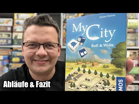 My City Roll & Write (Kosmos) - Einfacher Einstieg und sehr abwechslungsreich - ab 8 Jahre
