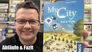 My City Roll & Write (Kosmos) - Einfacher Einstieg und sehr abwechslungsreich - ab 8 Jahre