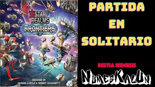 Star Realms Frontiers - Partida en Solitario contra Bestia Némesis