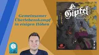 Der Gipfel - Überlebenskampf in eisigen Höhen - kooperative Regeln un Review - Deutsch 4K