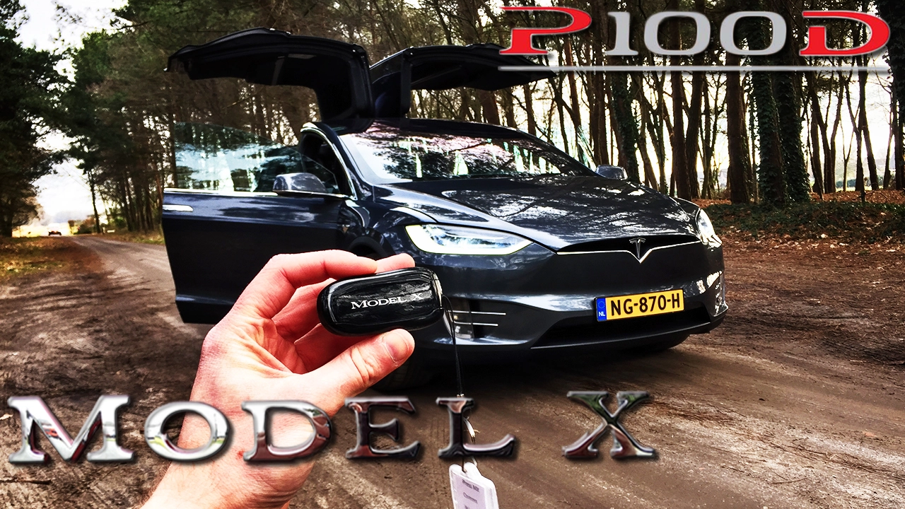 Tesla Model X P100D REVIEW POV Test Drive by AutoTopNL