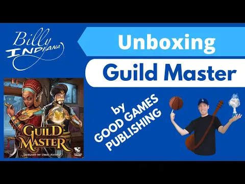 Guild Master Board Game Unboxing