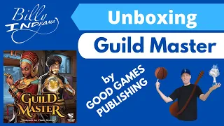 Guild Master Board Game Unboxing