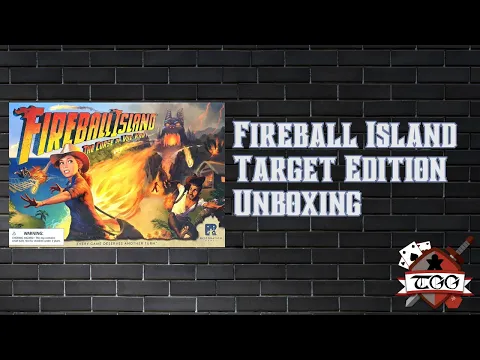 Fireball Island Target Edition Unboxing | Complete Components & First Look