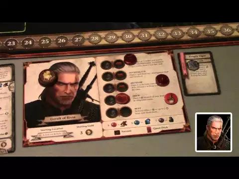 The Witcher Adventure board game Ep 2 The Phantom