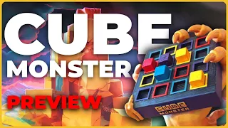 I shoved 21 large wooden cubes into my mouth . . . Cube Monster | Kickstarter Preview