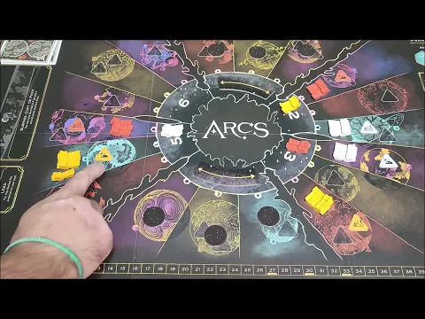 Vídeo reseña Arcs - Secuencia del turno y opinión