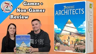 7 Wonders Architects - Gamer + Non-Gamer Review