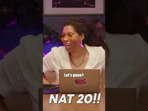Nat 20, baybee, let's gooooo! #ttrpg #actualplay