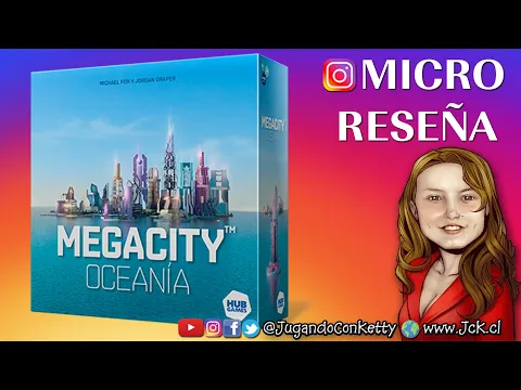 Megacity Oceanía: Micro Reseña [JcK / Juego de Mesa / IGTV / Asmodee / Hub Games]
