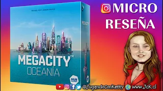 Megacity Oceanía: Micro Reseña  [JcK / Juego de Mesa / IGTV / Asmodee / Hub Games]