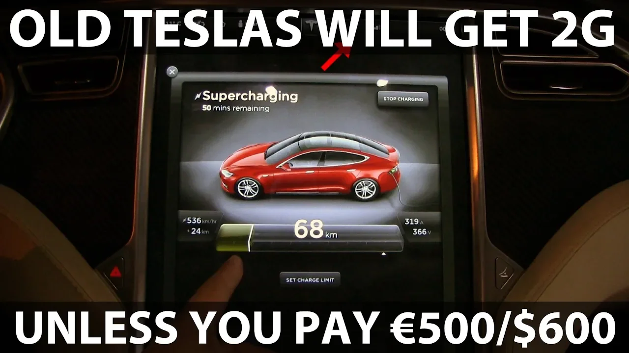 Old Teslas will get 2.5G connection in Norway by 2020