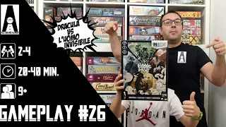 Gameplay #26: partita completa ad Unmatched: Cobble and Fog, Dracula contro l'Uomo Invisibile!