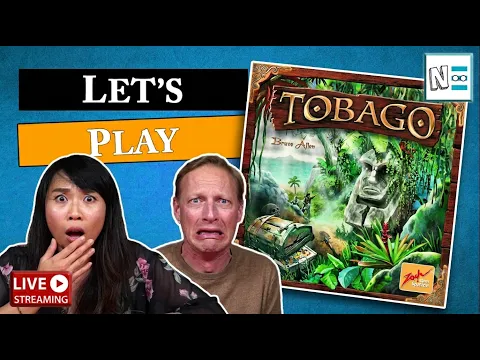 TOBAGO - Teach and Playthrough - Live Board Game Video
