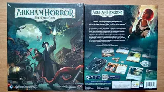 Arkham Horror: The Card Game - Revised Core Set UNBOXING in 60ish seconds - Fantasy Flight Games