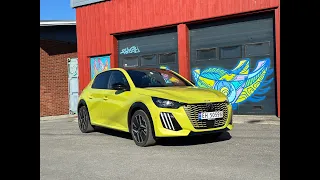 Test av oppgraderte Peugeot E-208 GT