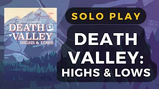 Death Valley: Highs and Lows (Button Shy) Full Solo Playthrough | DaniCha