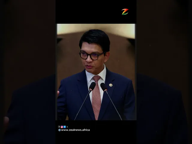 A coup in Madagascar. #madagascar #genz #africanews #zealnewsafrica #fypシ゚viral