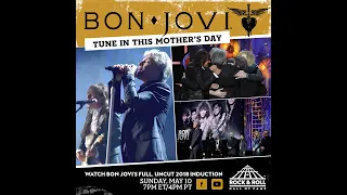 2018 Bon Jovi Rock and Roll Hall of Fame Induction