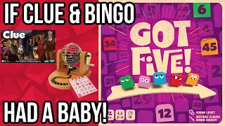 Got Five Review - If Bingo & Clue Had a Baby!