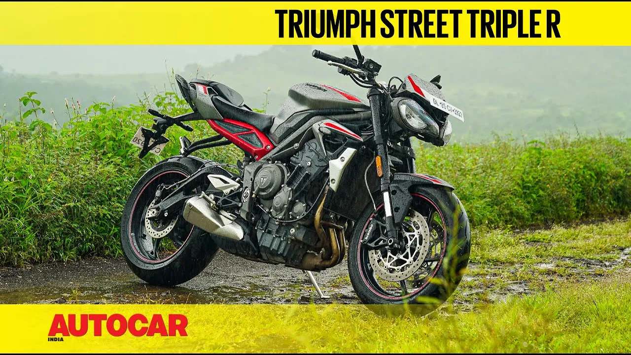 2020 Triumph Street Triple R review - Like an RS for less | First Ride | Autocar India