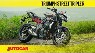 2020 Triumph Street Triple R review - Like an RS for less | First Ride | Autocar India