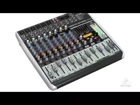 Product video thumbnail for Behringer Xenyx QX1222USB 16-Input Audio Mixer with Gator Case