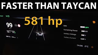 Nio ET5 acceleration, braking and noise test