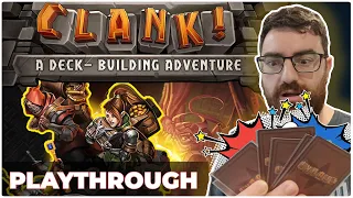 Clank: A Deck-Building Adventure PLAYTHROUGH!