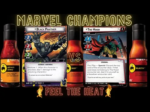 GAMEPLAY and HOT SAUCE?? | THANK YOU 1000 Subscribers!! | Marvel Champions