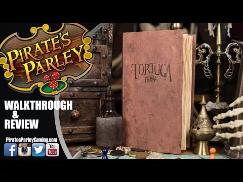 Tortuga 1667 (2 player version) - Review & Walkthrough (w/ pirates!)